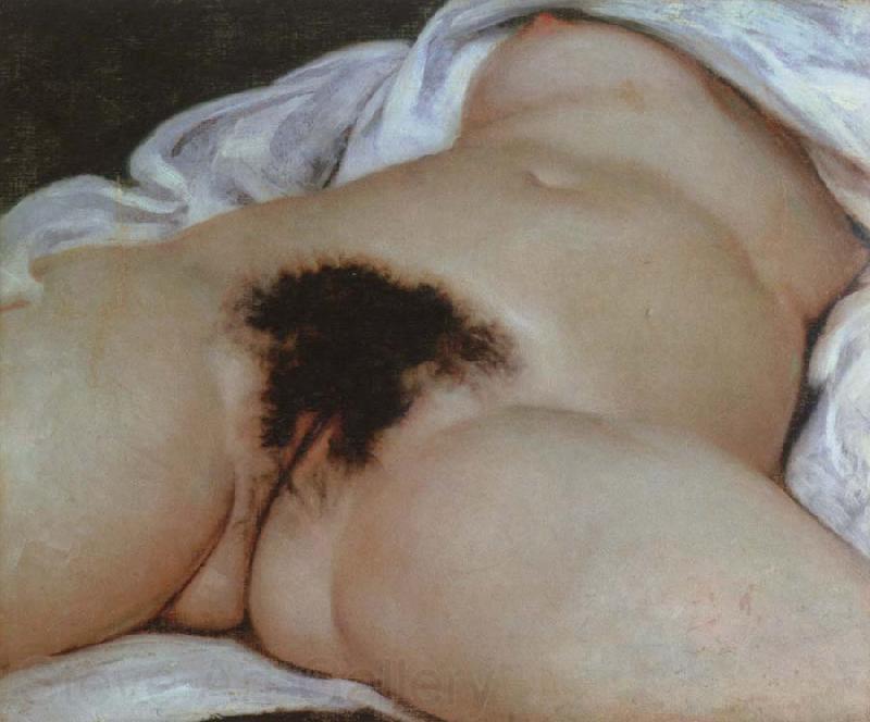 Gustave Courbet l origine du monde Norge oil painting art